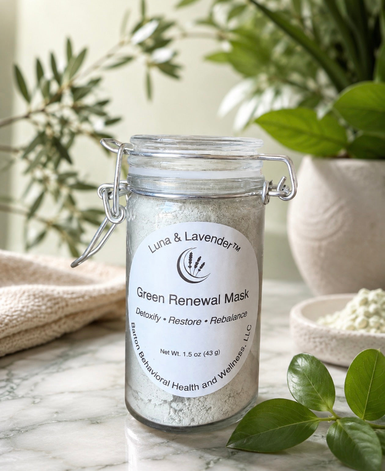 Luna & Lavender™ Green Renewal Mask