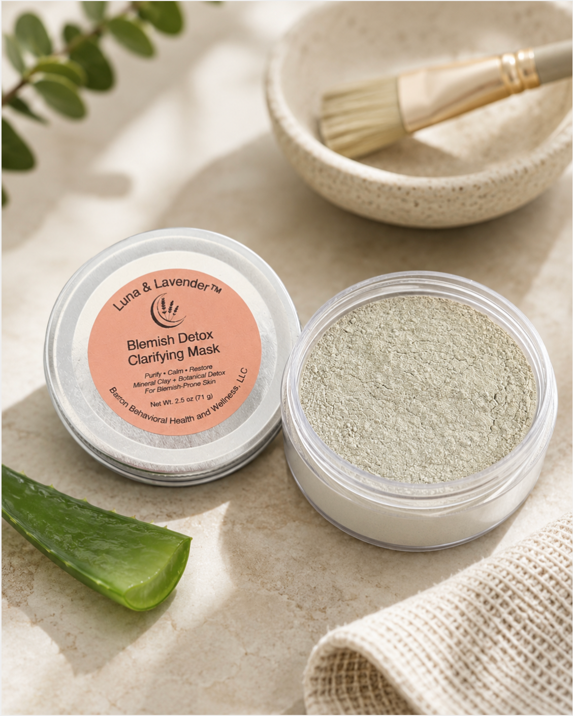 Luna & Lavender™ Blemish Detox Clarifying Mask