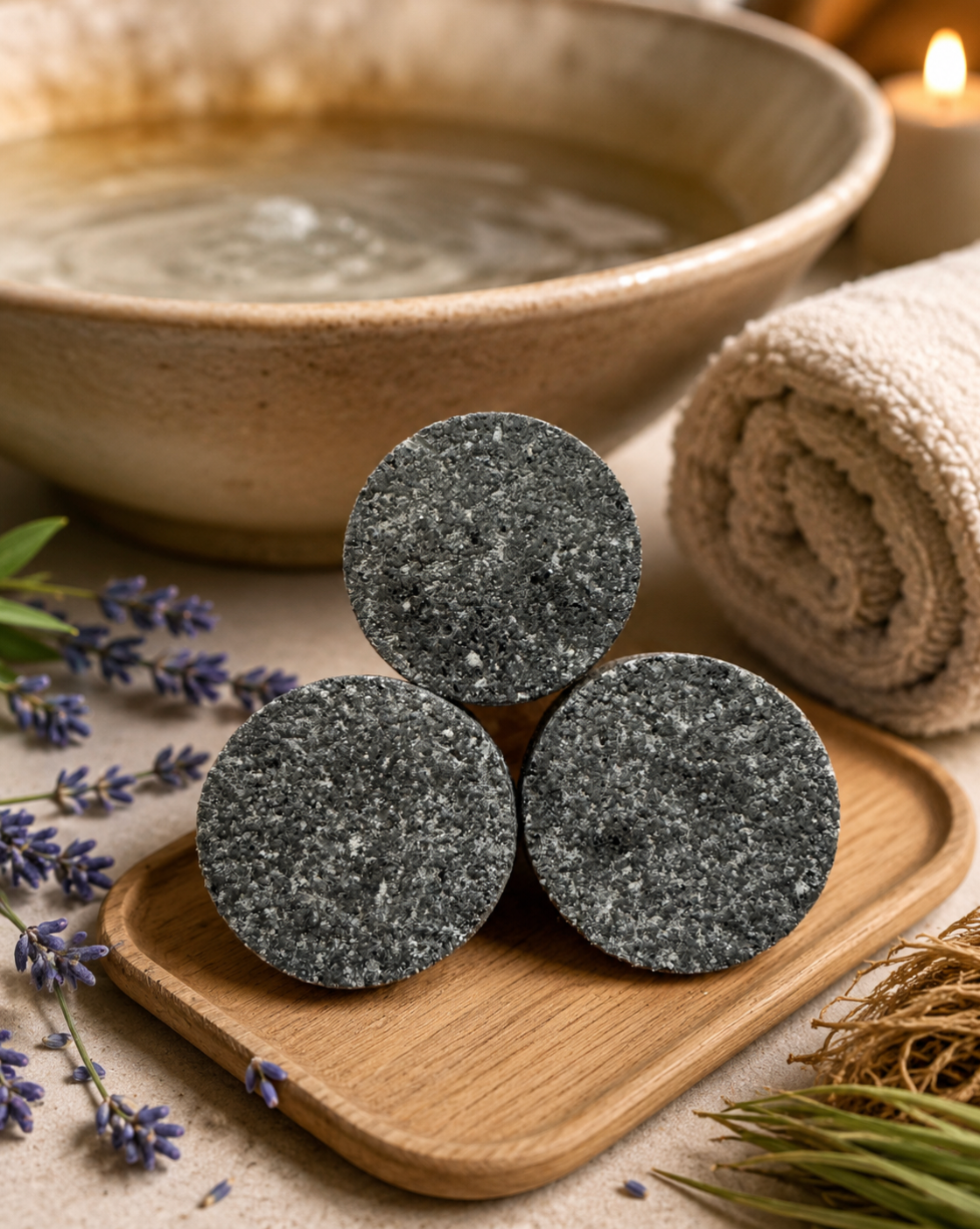 Luna & Lavender™ Magnesium Detox Foot Soak Tablets