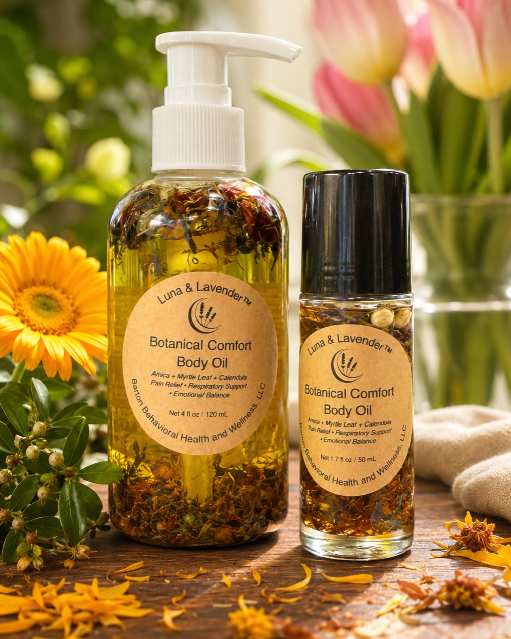 Luna & Lavender™ Botanical Comfort Body Oil