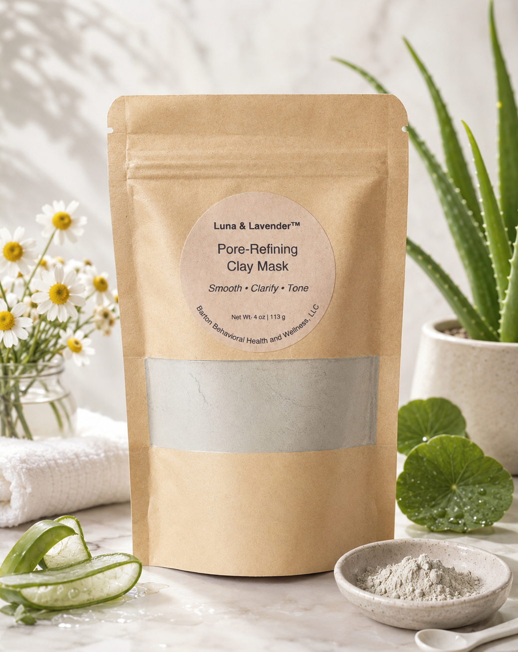 Luna & Lavender™ Pore-Refining Clay Mask