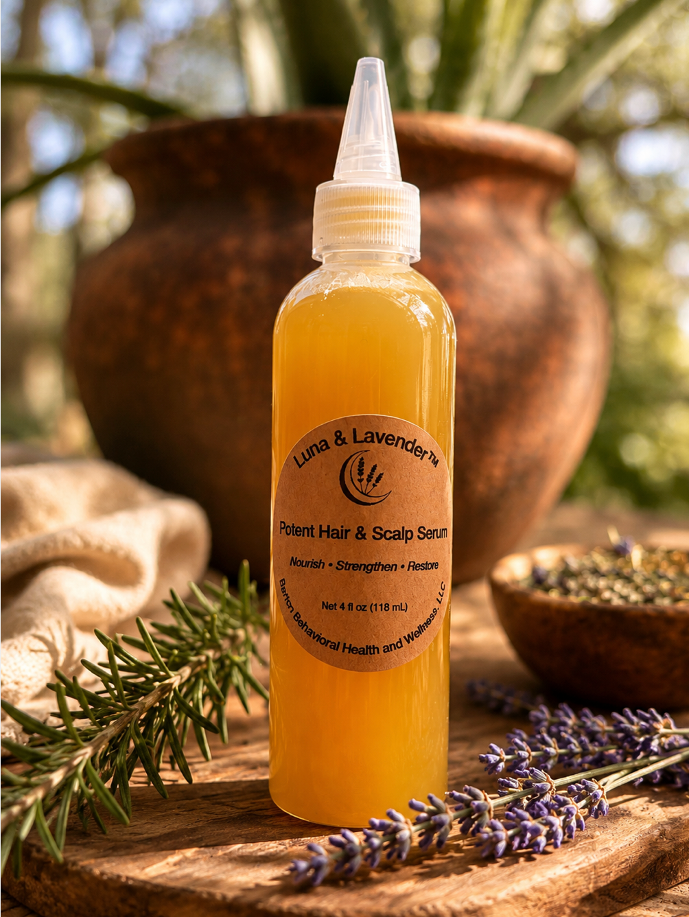 Luna & Lavender™ Potent Hair & Scalp Serum