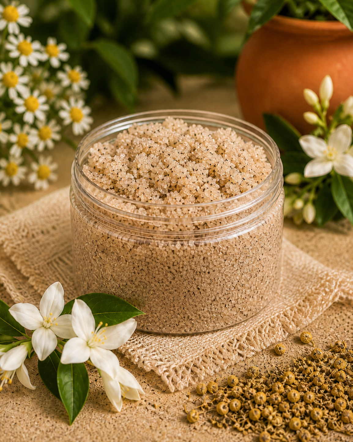 Luna & Lavender™ Chamomile & Jasmine Botanical Hand Scrub