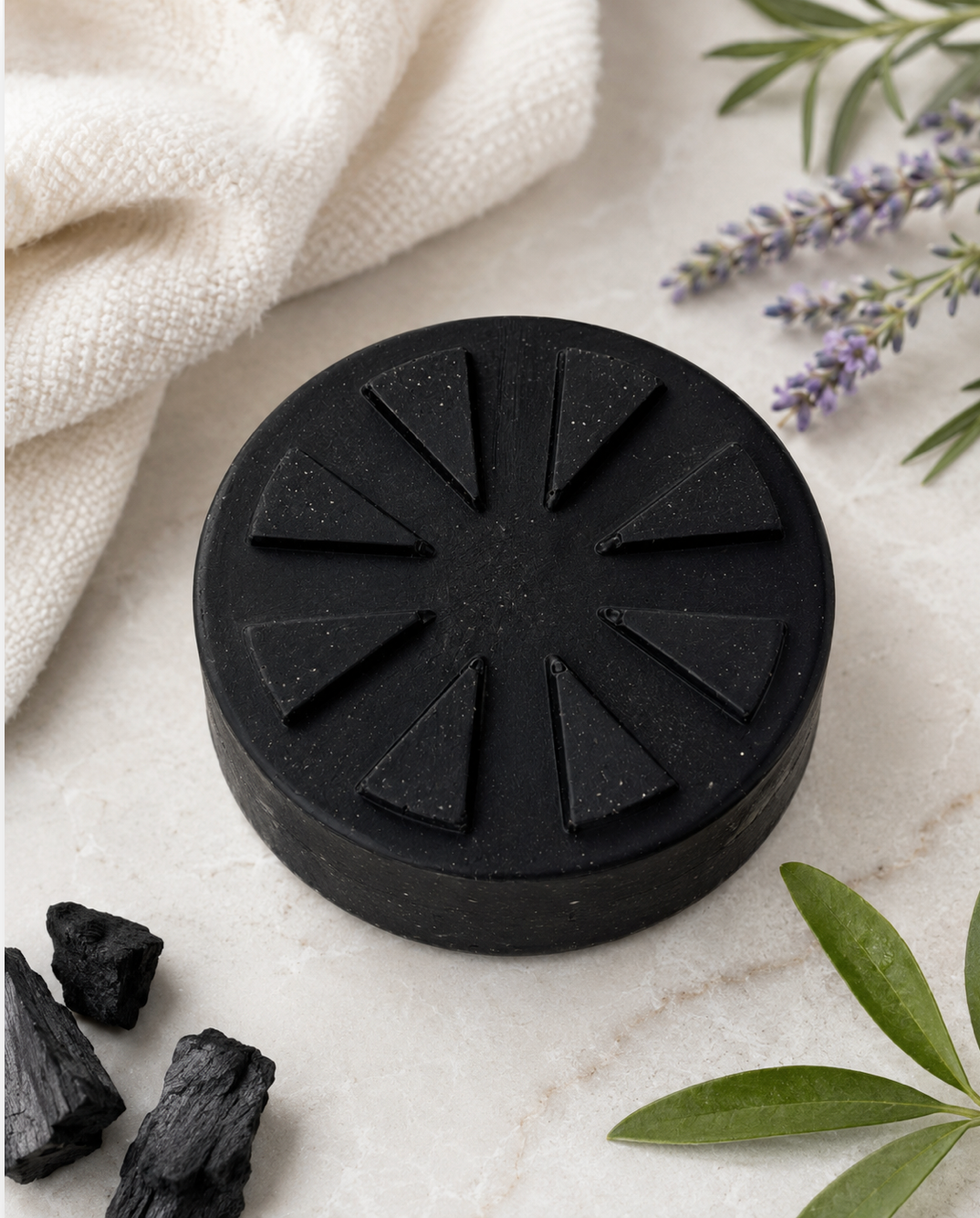 Luna & Lavender™ Charcoal Facial Soap