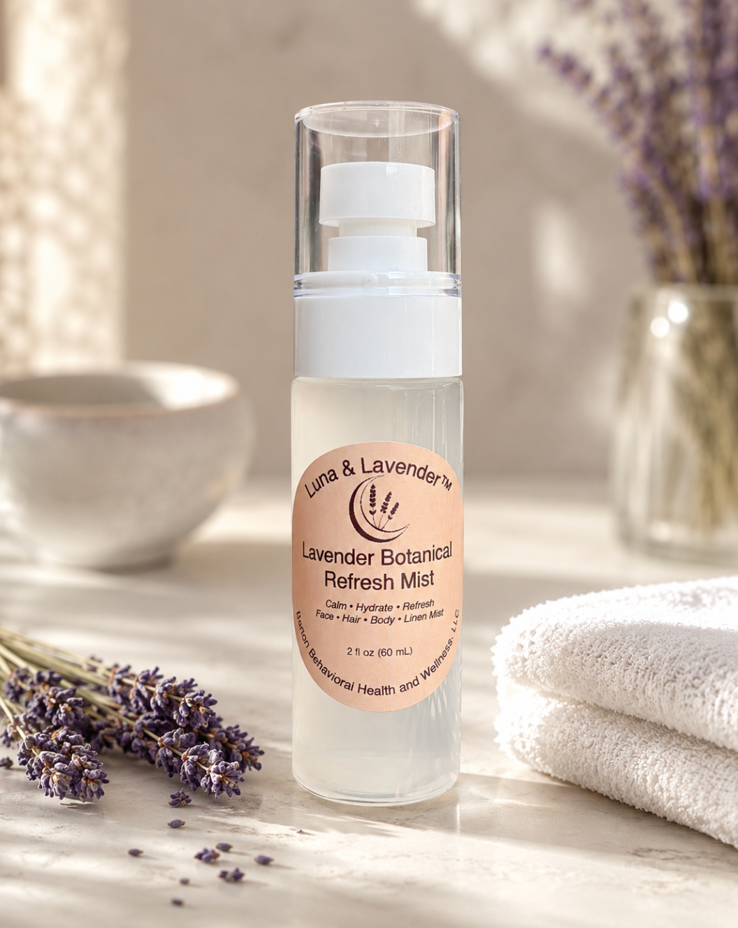 Luna & Lavender® Lavender Botanical Refresh Mist
