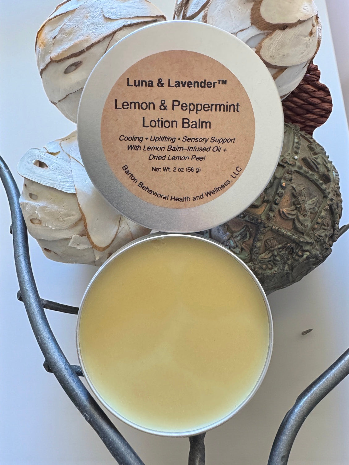 Lemon & Peppermint Lotion Balm / Bálsamo Loción de Limón y Menta
