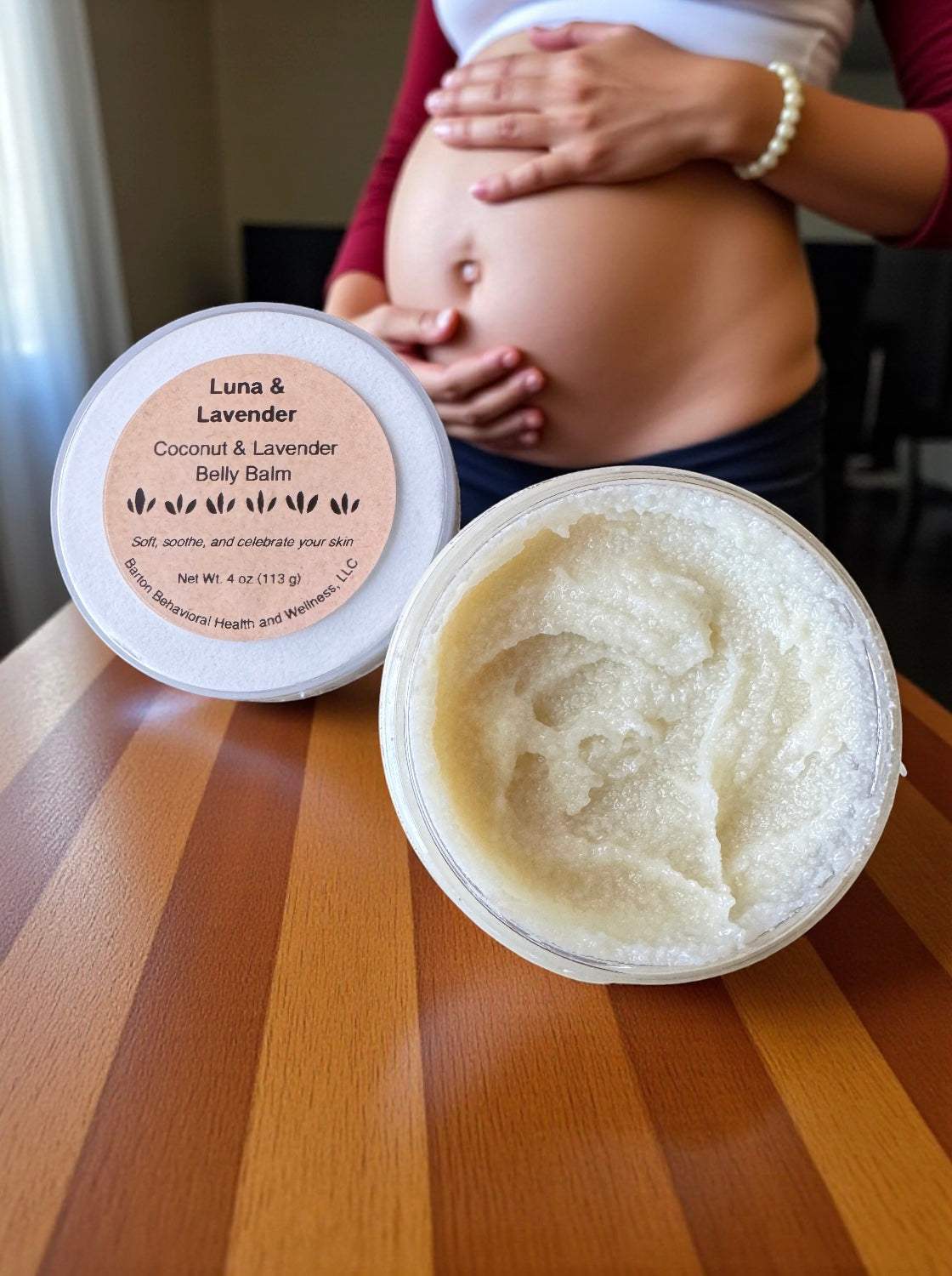 Coconut and Lavender Belly Balm / Bálsamo Corporal de Coco y Lavanda