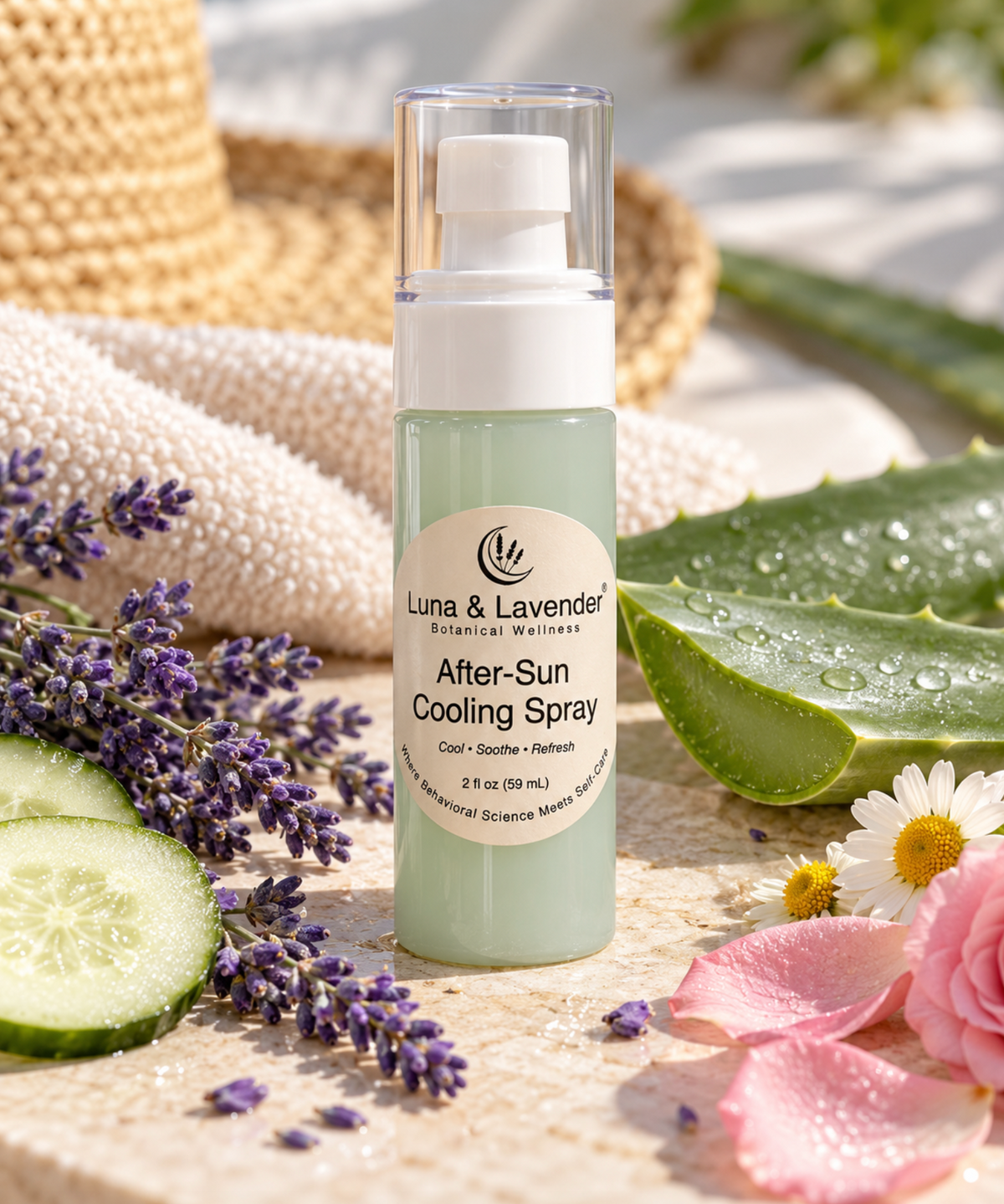 Luna & Lavender® After-Sun Cooling Spray