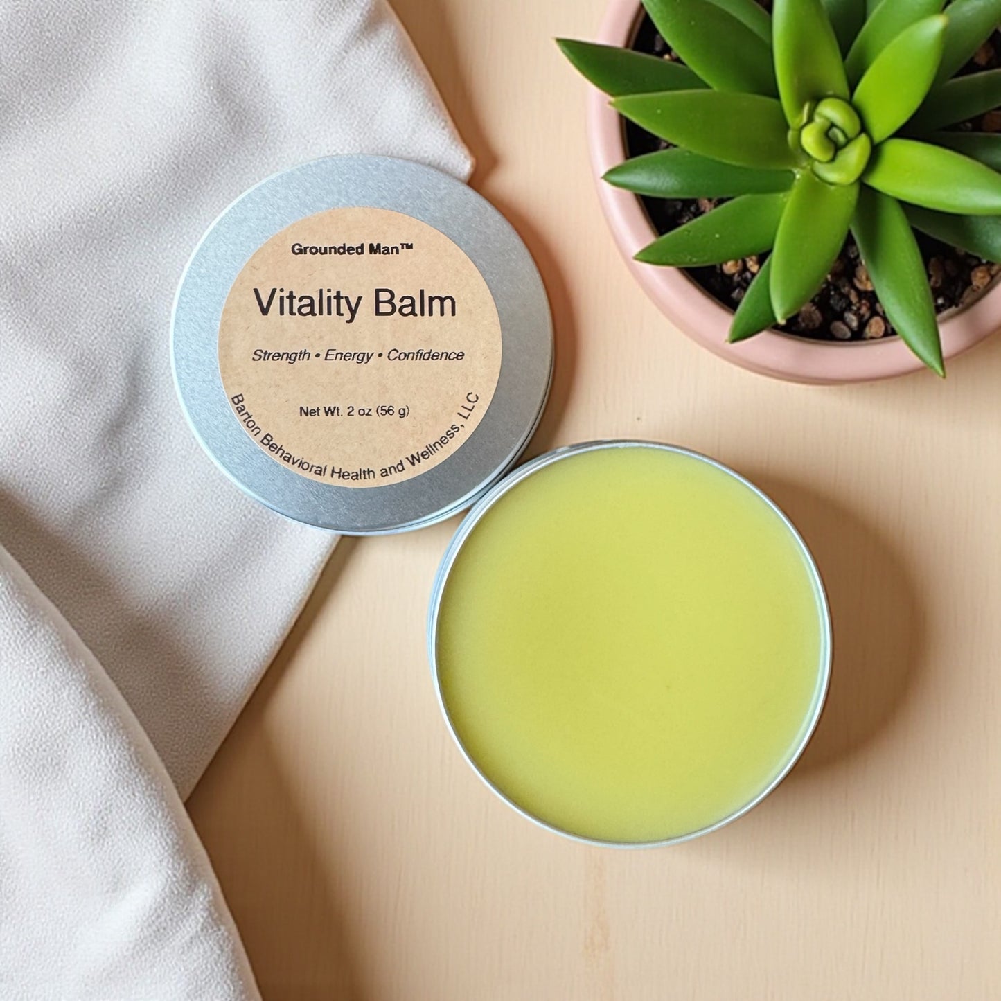 Grounded Man- Vitality Balm / Bálsamo de Vitalidad