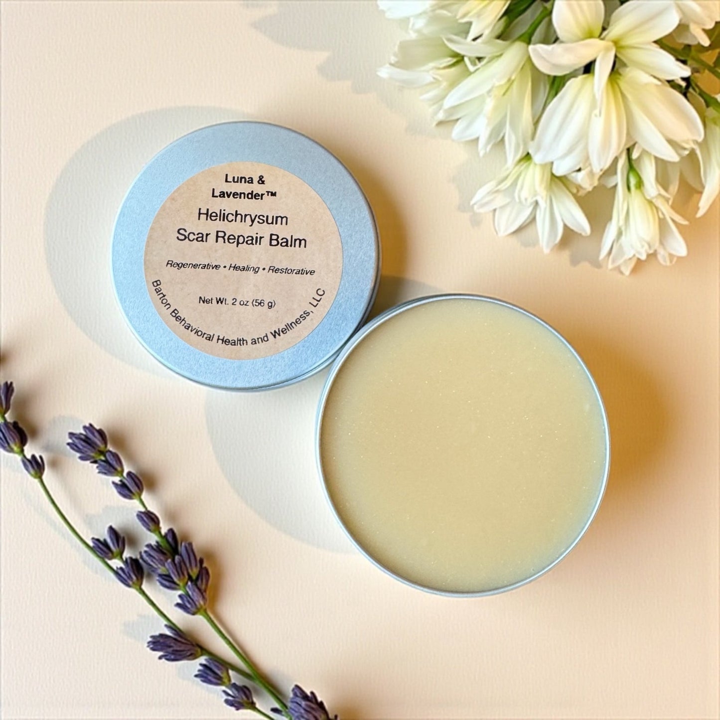 Luna & Lavender™ Helichrysum Scar Repair Balm - Barton Behavioral Health and Wellness, LLC