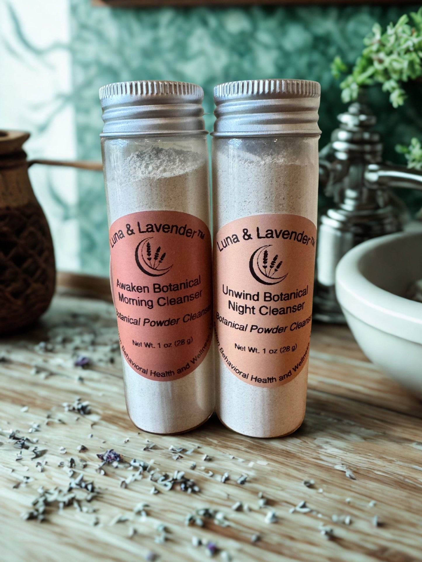 Luna & Lavender™ Awaken & Unwind Cleansing Duo - Barton Behavioral Health and Wellness, LLC