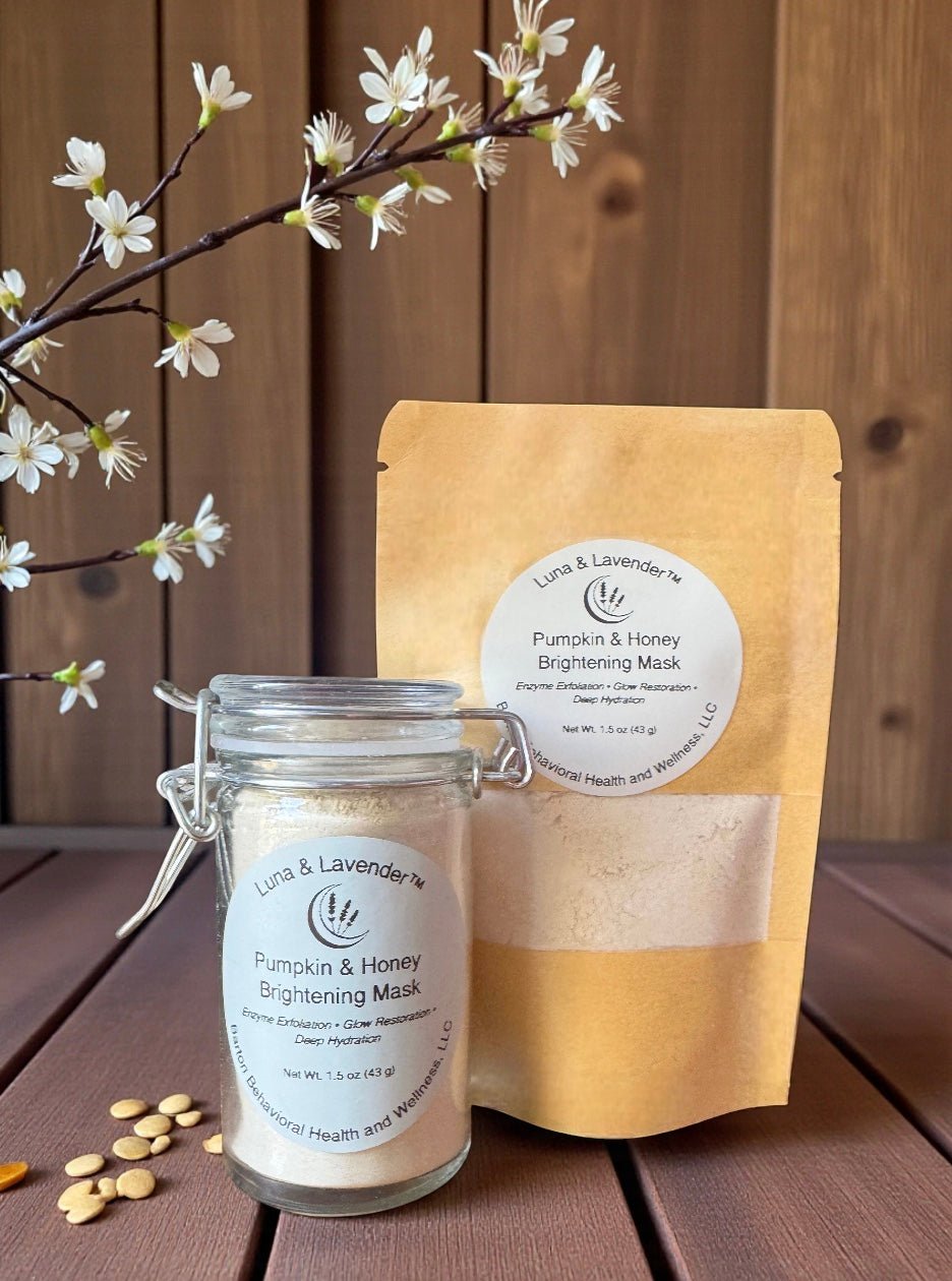 Luna & Lavender™ Pumpkin & Honey Brightening Mask - Barton Behavioral Health and Wellness, LLC