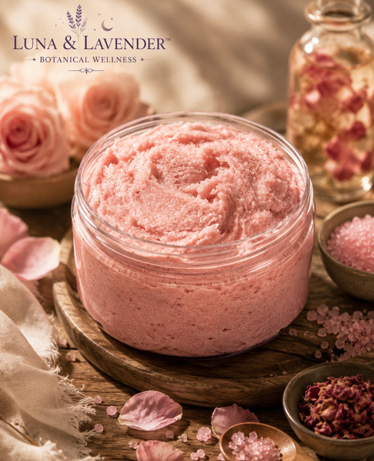 Luna & Lavender™ Rose Foaming Body Scrub