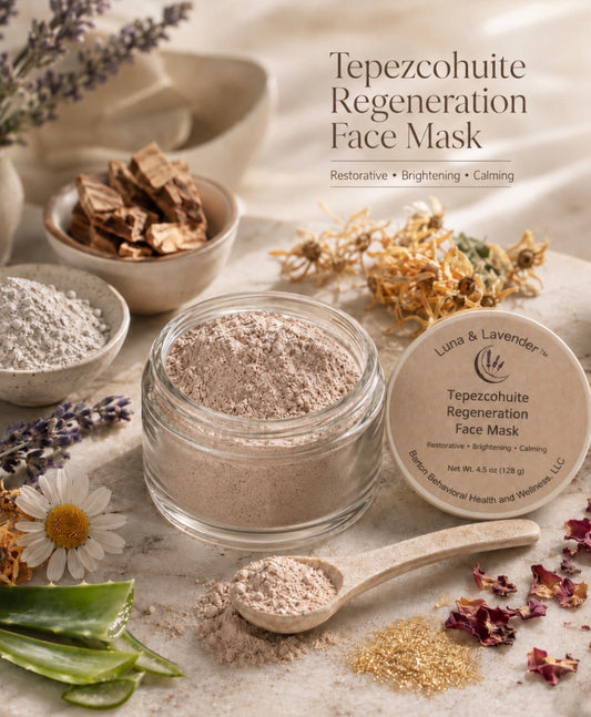 Luna & Lavender® Tepezcohuite Regeneration Face Mask