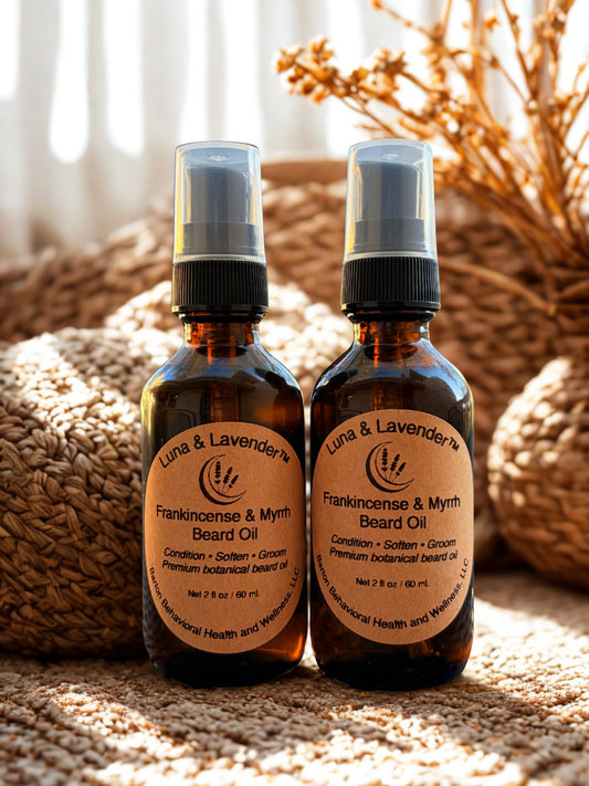 Luna & Lavender™ Frankincense & Myrrh Beard Oil