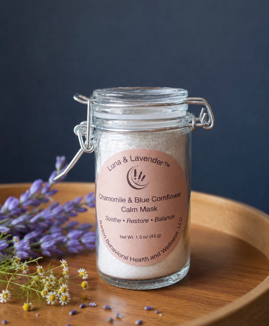 Luna & Lavender™ Chamomile & Blue Cornflower Calm Mask