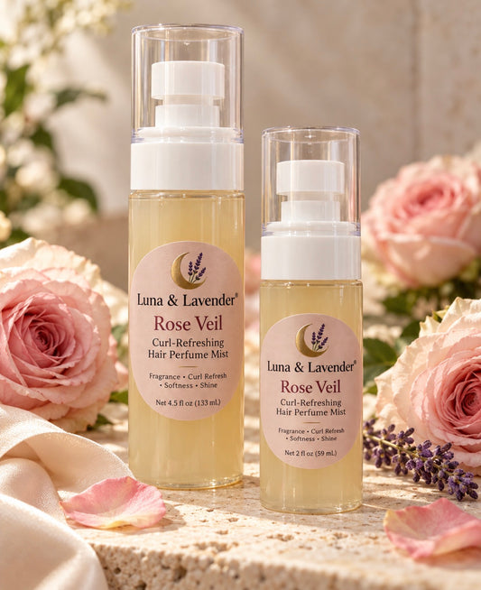 Luna & Lavender® Rose Veil Hair Perfume Mist