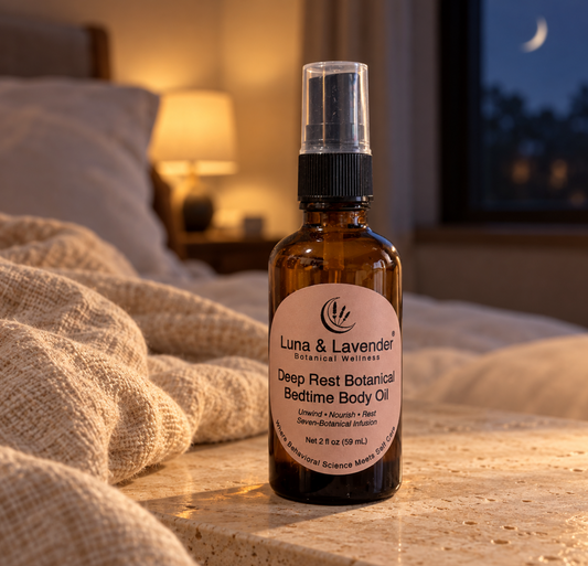 Luna & Lavender® Deep Rest Botanical Bedtime Body Oil