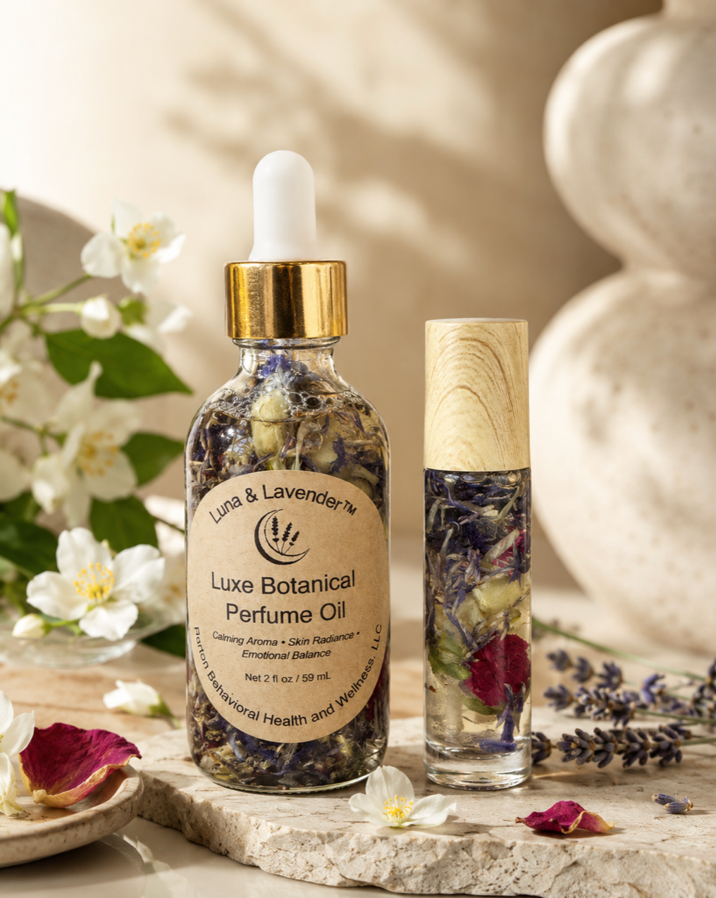 Luna & Lavender™ Luxe Botanical Perfume Oil