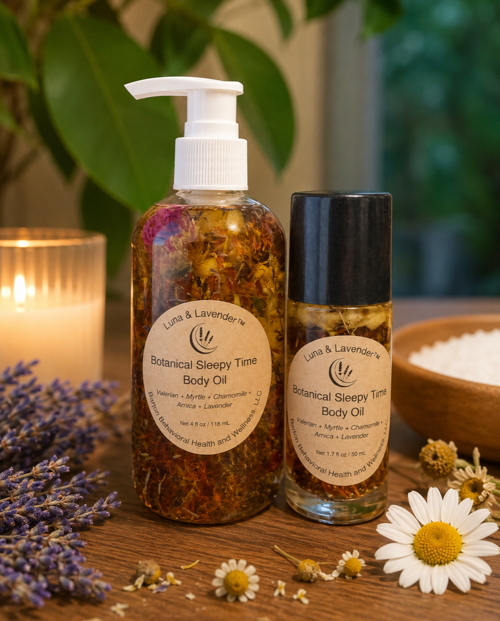 Luna & Lavender™ Botanical Sleepy Time Body Oil