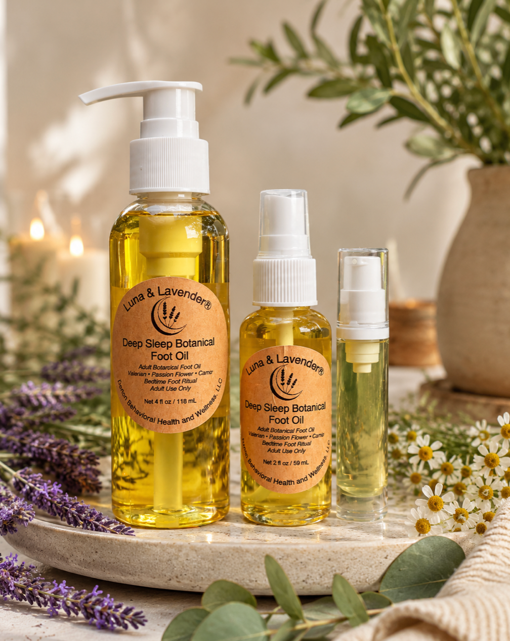 Luna & Lavender® Deep Sleep Botanical Foot Oil
