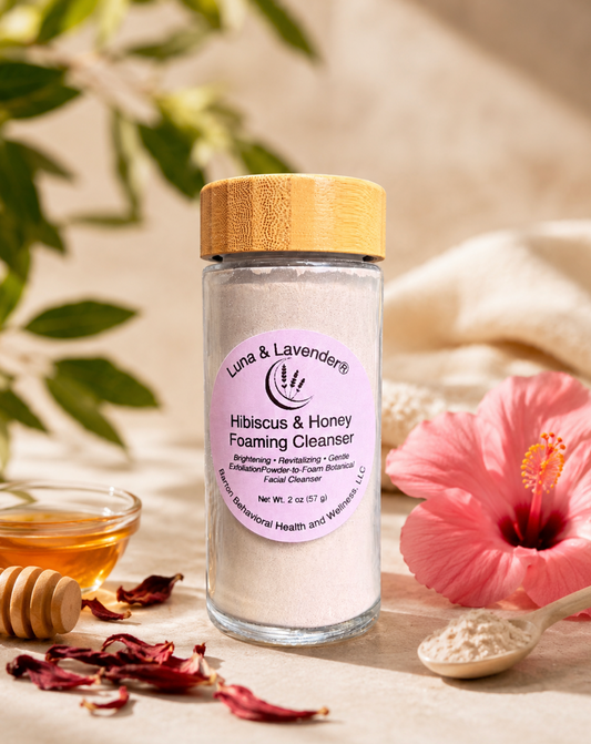 Luna & Lavender®  Hibiscus &  Honey Foaming Cleanser