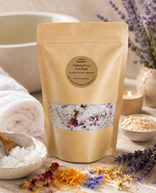 Luna & Lavender™ Calming Floral Foot Soak