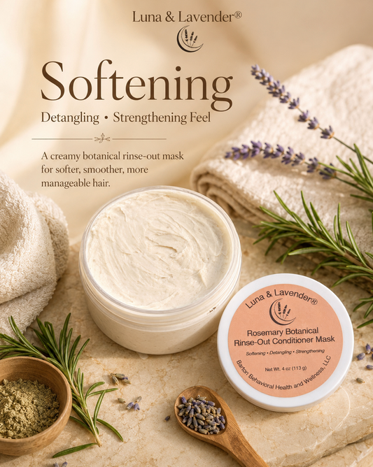 Luna & Lavender® Rosemary Botanical Rinse-Out Conditioner Mask