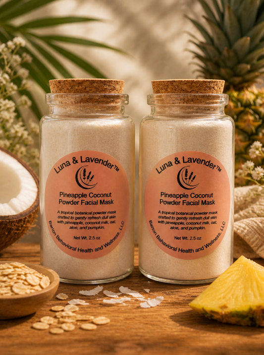 Luna & Lavender™ Pineapple Coconut Powder Facial Mask