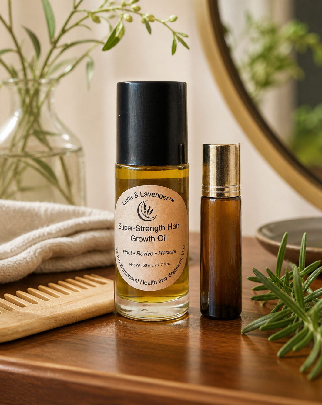 Luna & Lavender™ Super-Strength Hair Growth Oil