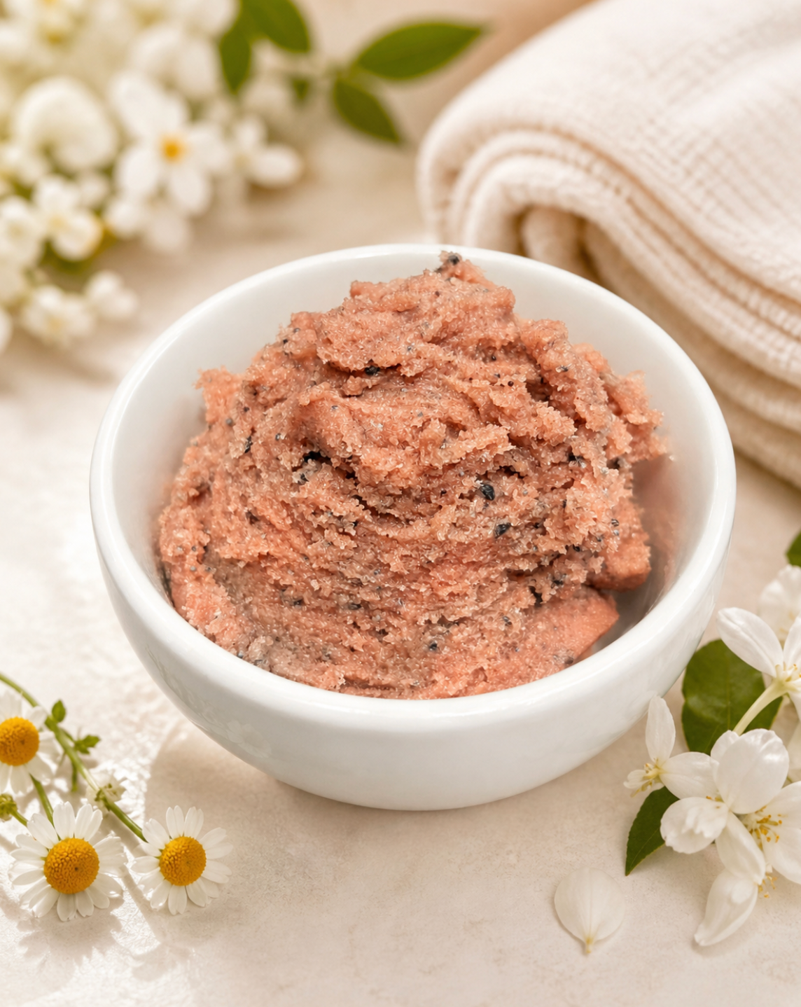 Luna & Lavender™ Chamomile & Jasmine Foaming Botanical Body Scrub