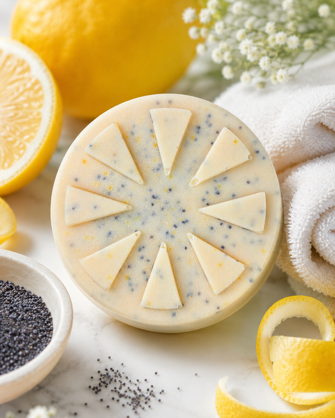 Luna & Lavender™ Lemon Poppy Body Bar