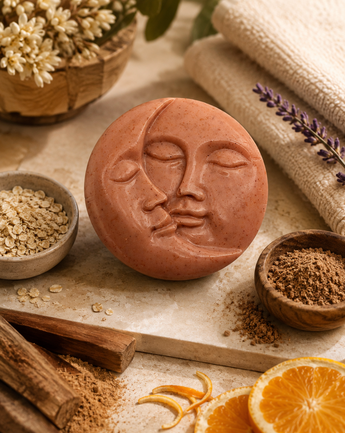 Luna & Lavender™ Sandalwood Earth Body Bar