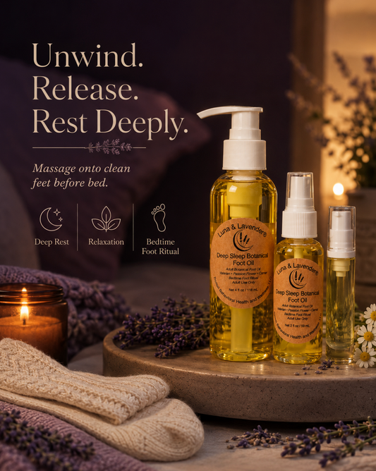 Luna & Lavender® Deep Sleep Botanical Foot Oil