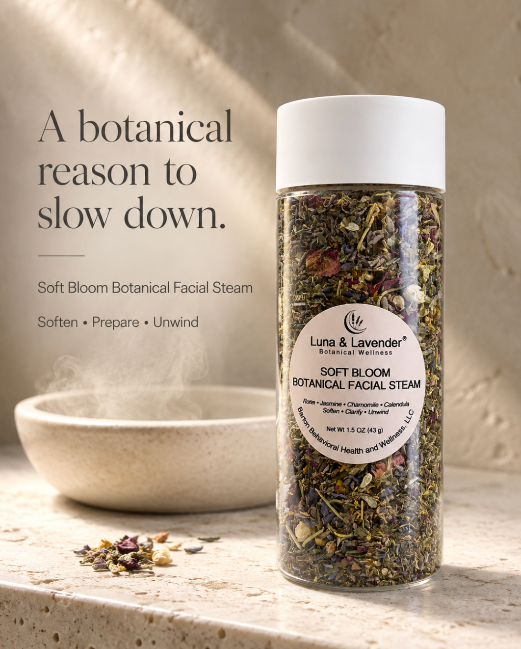 Luna & Lavender® Botanical Bloom Facial Steam
