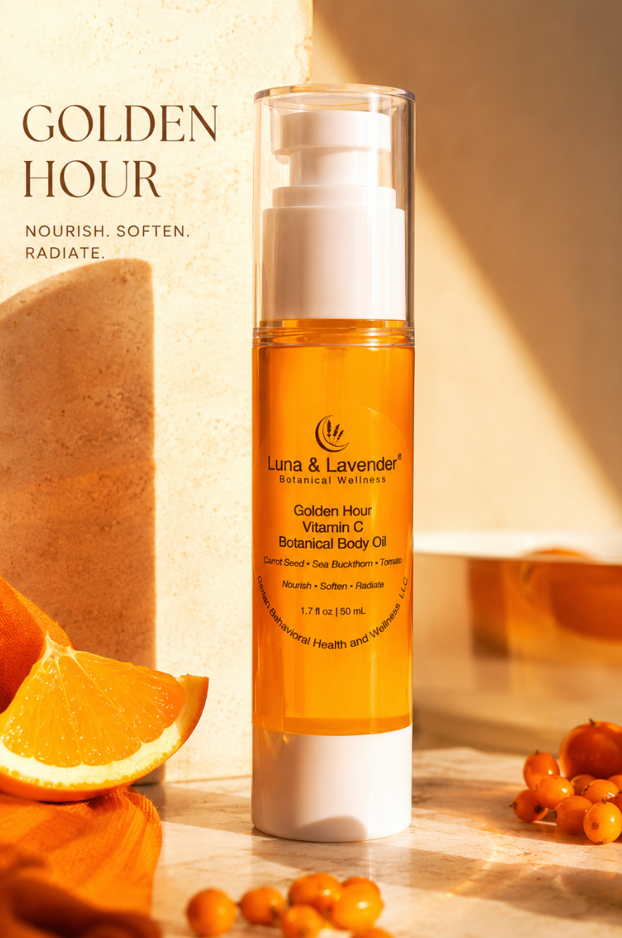Luna & Lavender® Golden Hour  Vitamin C Botanical Body Oil