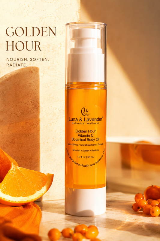 Luna & Lavender® Golden Hour  Vitamin C Botanical Body Oil