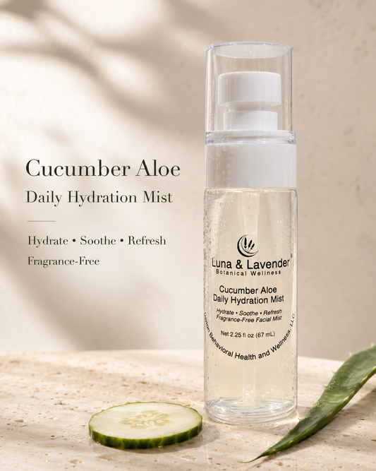 Luna & Lavender® Cucumber Aloe Daily Hydration Mist