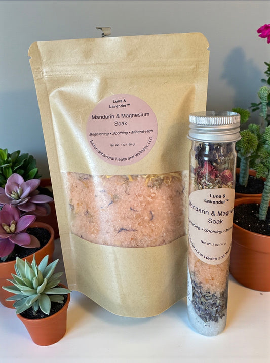 Mandarin & Magnesium Soak / Remojo de Mandarina y Magnesio