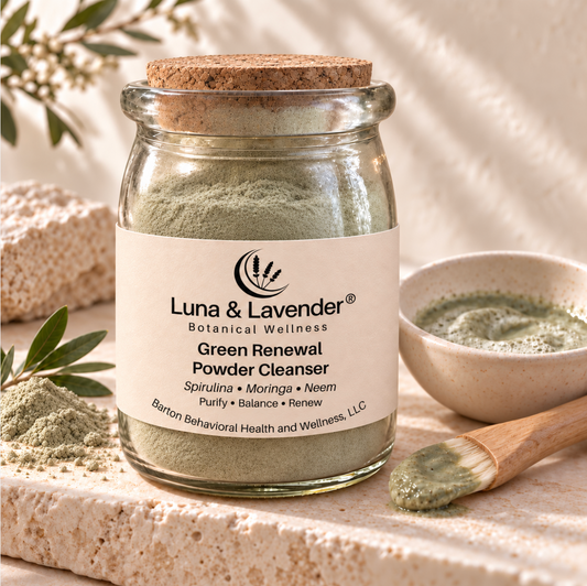 Luna & Lavender™  Green Renewal Powder Cleanser