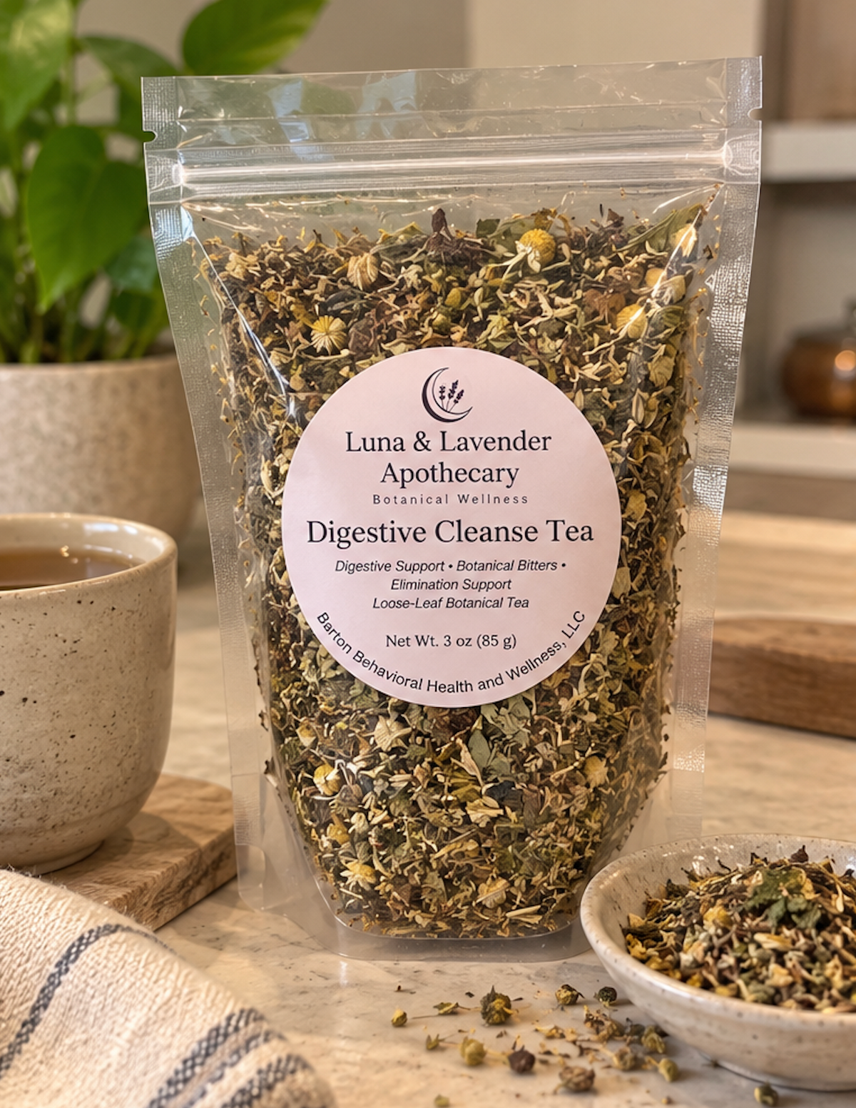 Luna & Lavender Apothecary™ Digestive Cleanse Tea