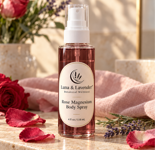Luna & Lavender® Rose Magnesium Body Spray