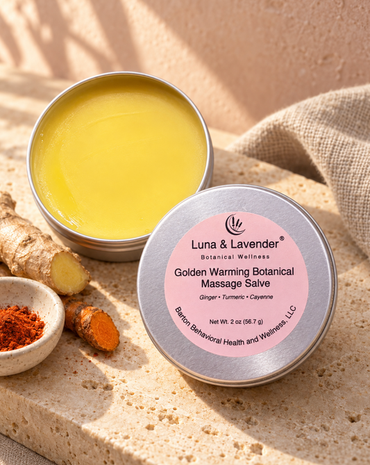Luna & Lavender® Golden Warming Botanical Massage Salve