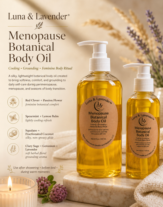 Luna & Lavender™ Menopause Botanical Body Oil