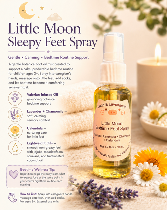 Luna & Lavender® Little Moon Sleepy Feet Spray