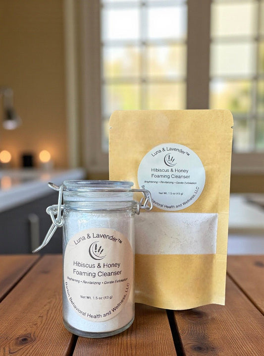 Luna & Lavender™ Hibiscus & Honey Foaming Cleanser- Barton Behavioral Health and Wellness, LLC