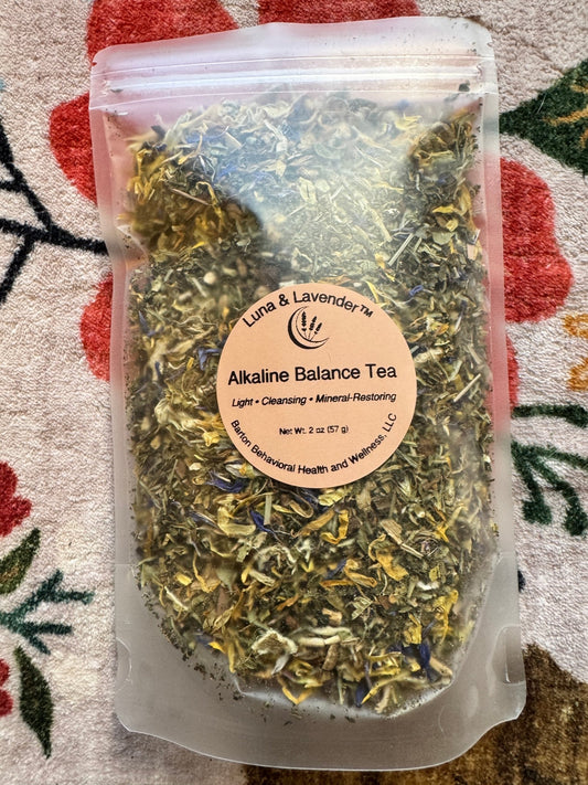 Luna & Lavender™ Alkaline Balance Tea - Barton Behavioral Health and Wellness, LLC