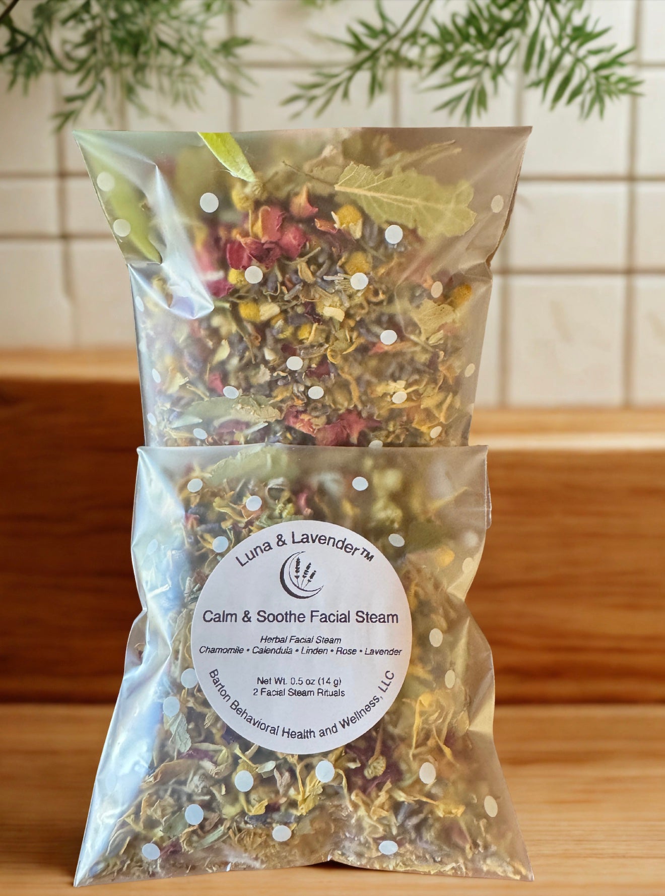 Luna & Lavender™ Calm & Soothe Facial Steam - Barton Behavioral Health and Wellness, LLC