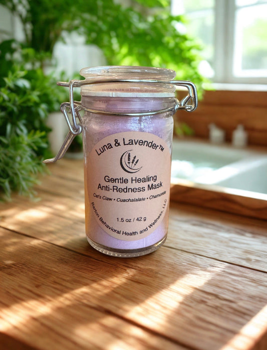 Luna & Lavender™ — Gentle Healing Anti - Redness Mask - Barton Behavioral Health and Wellness, LLC