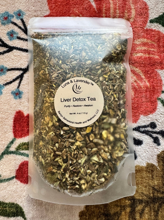 Luna & Lavender™ Liver Detox Tea - Barton Behavioral Health and Wellness, LLC